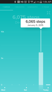 6,065 steps today!